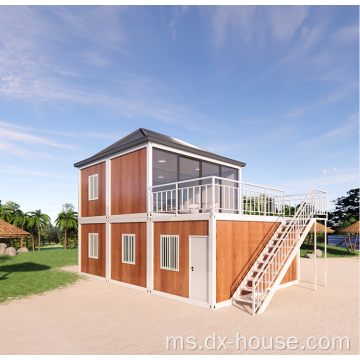 Prefab Light Steel Tiny House Flat Pack Villa